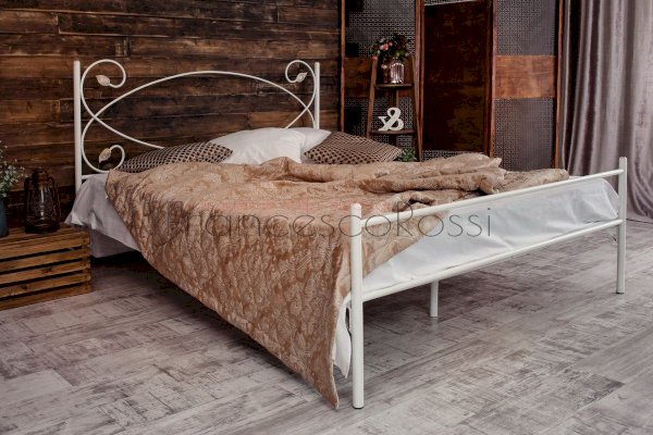 Кованая кровать Виктория с 1 спинкой (Francesco Rossi)